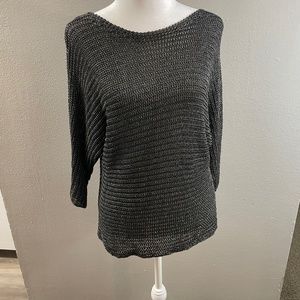 VINCE mesh metallic shirt Chainlink XS NWT RETAIL $335 GORGEOUS